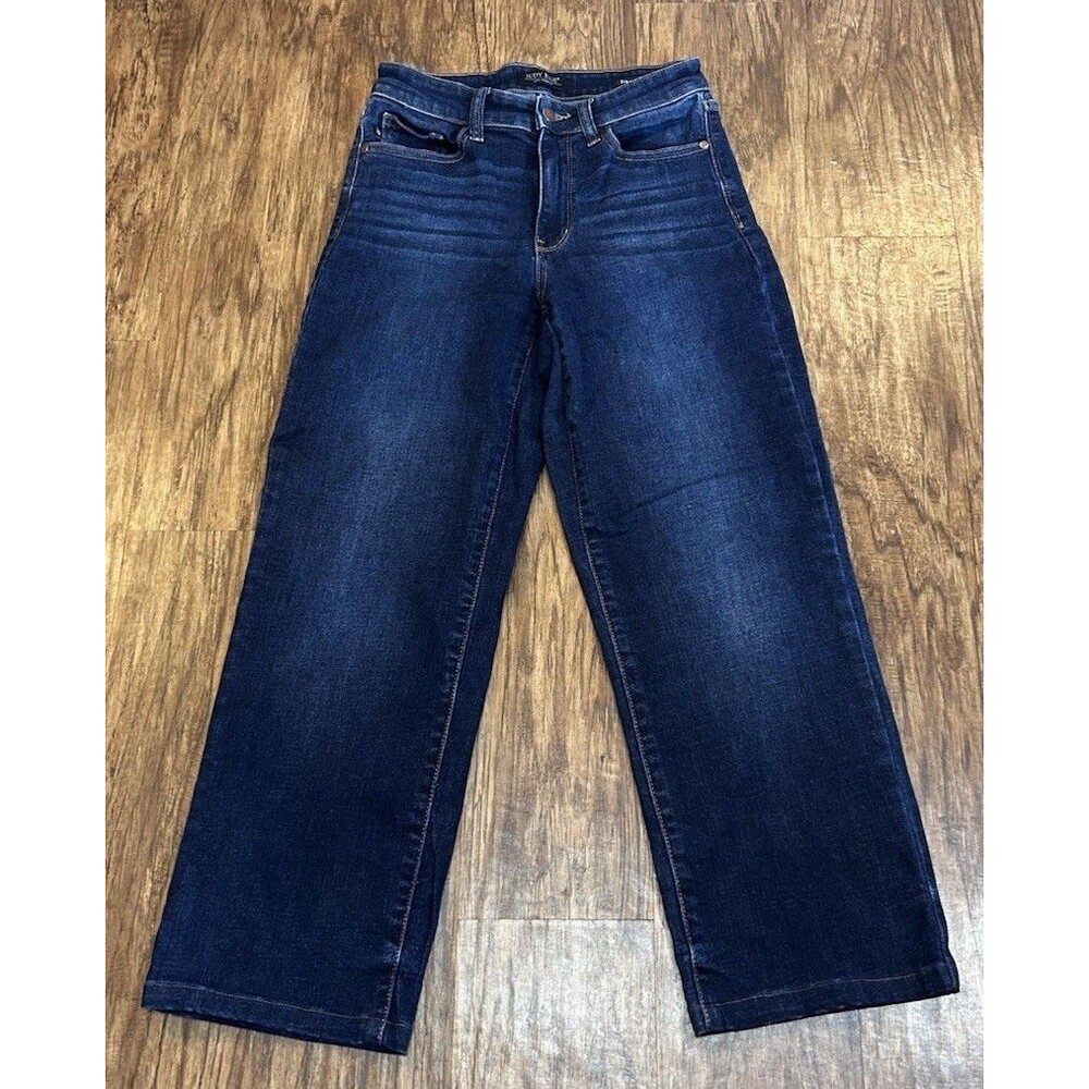 Judy Blue Straight Fit Jeans Women’s 3/26 (26x26) Stretchy Mid-rise